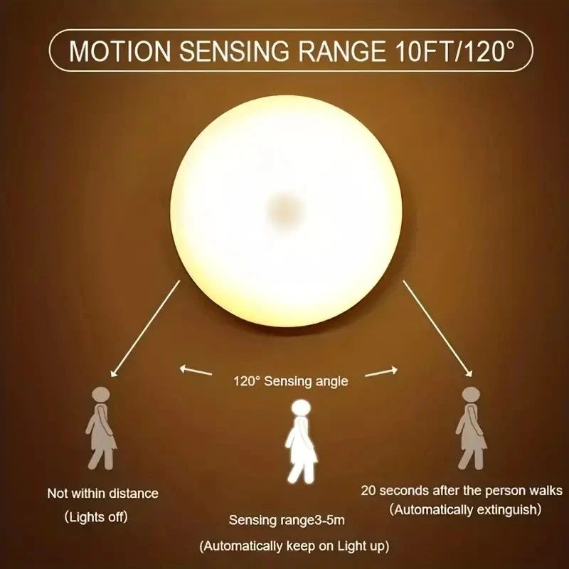 Lámpara LED Inteligente con Sensor de Movimiento